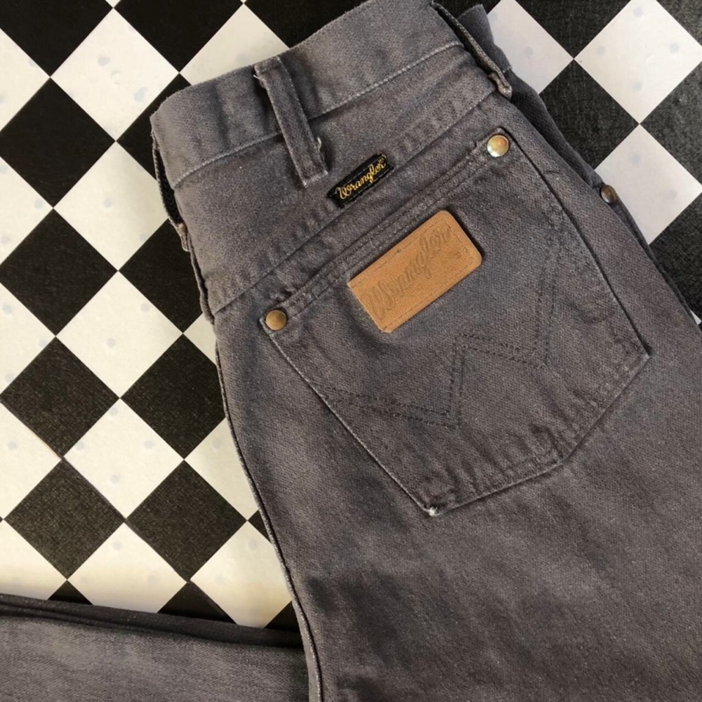 Unusual Vintage Grey Wranglers - Picture 4 of 6